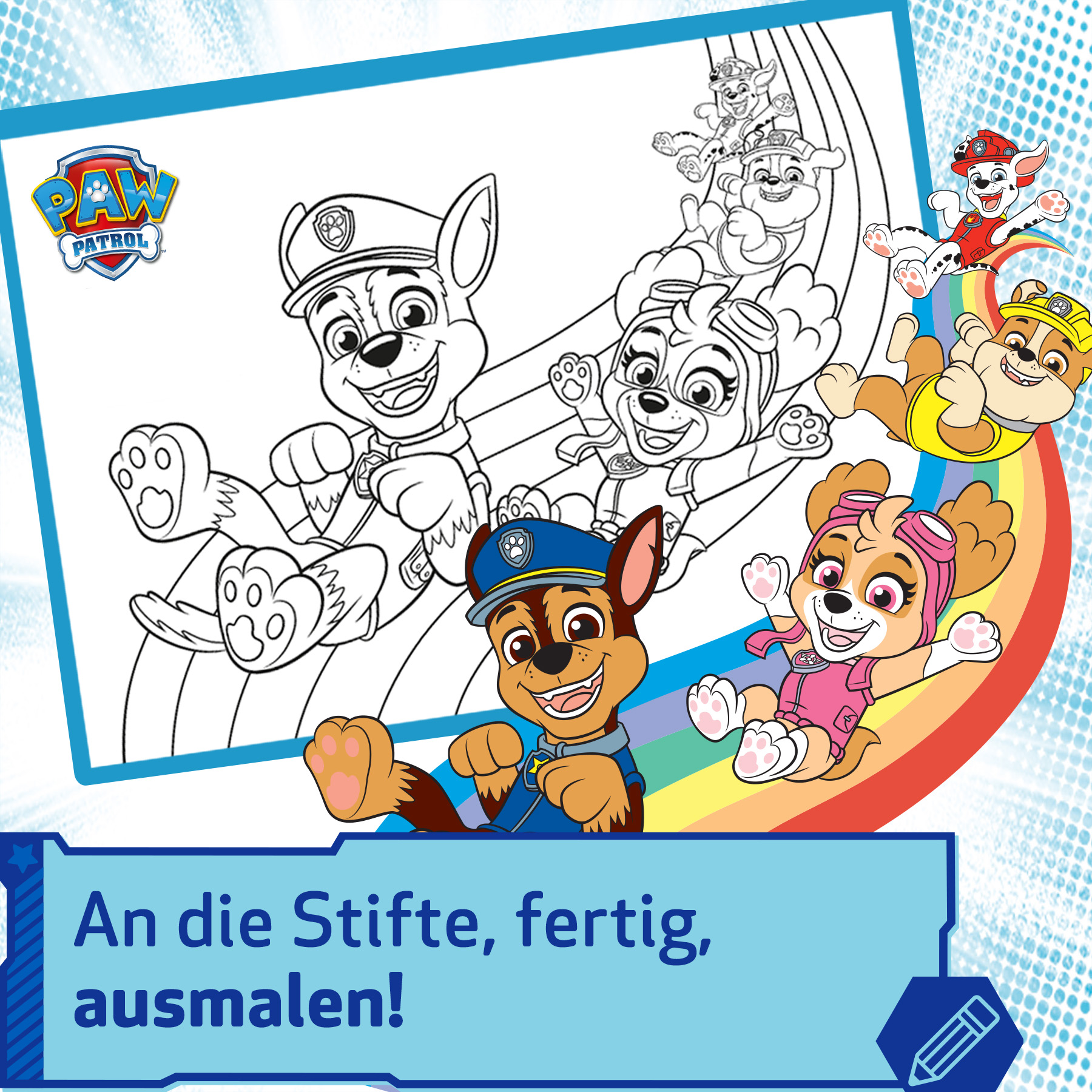 paw patrol ausmalbilder