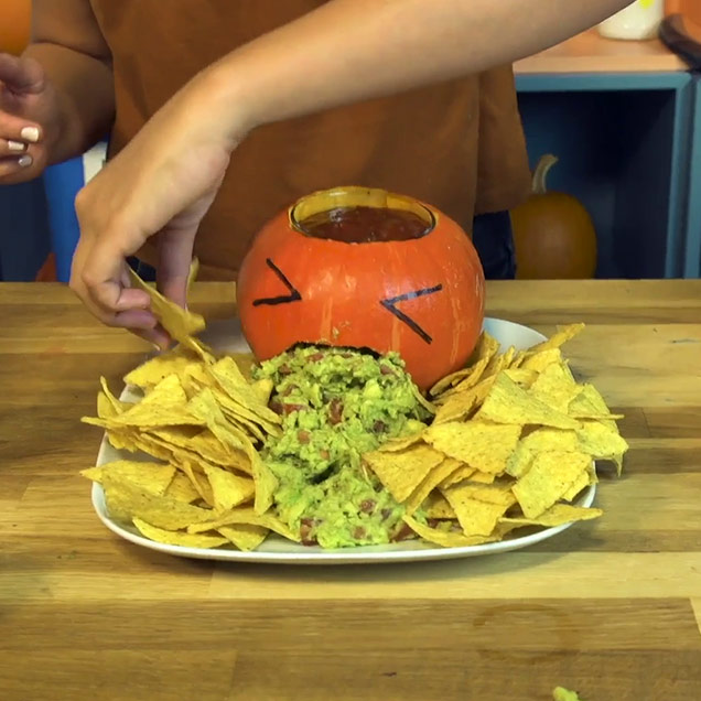 Halloween Snacks Kotzender Kürbis Rezept TOGGO Eltern
