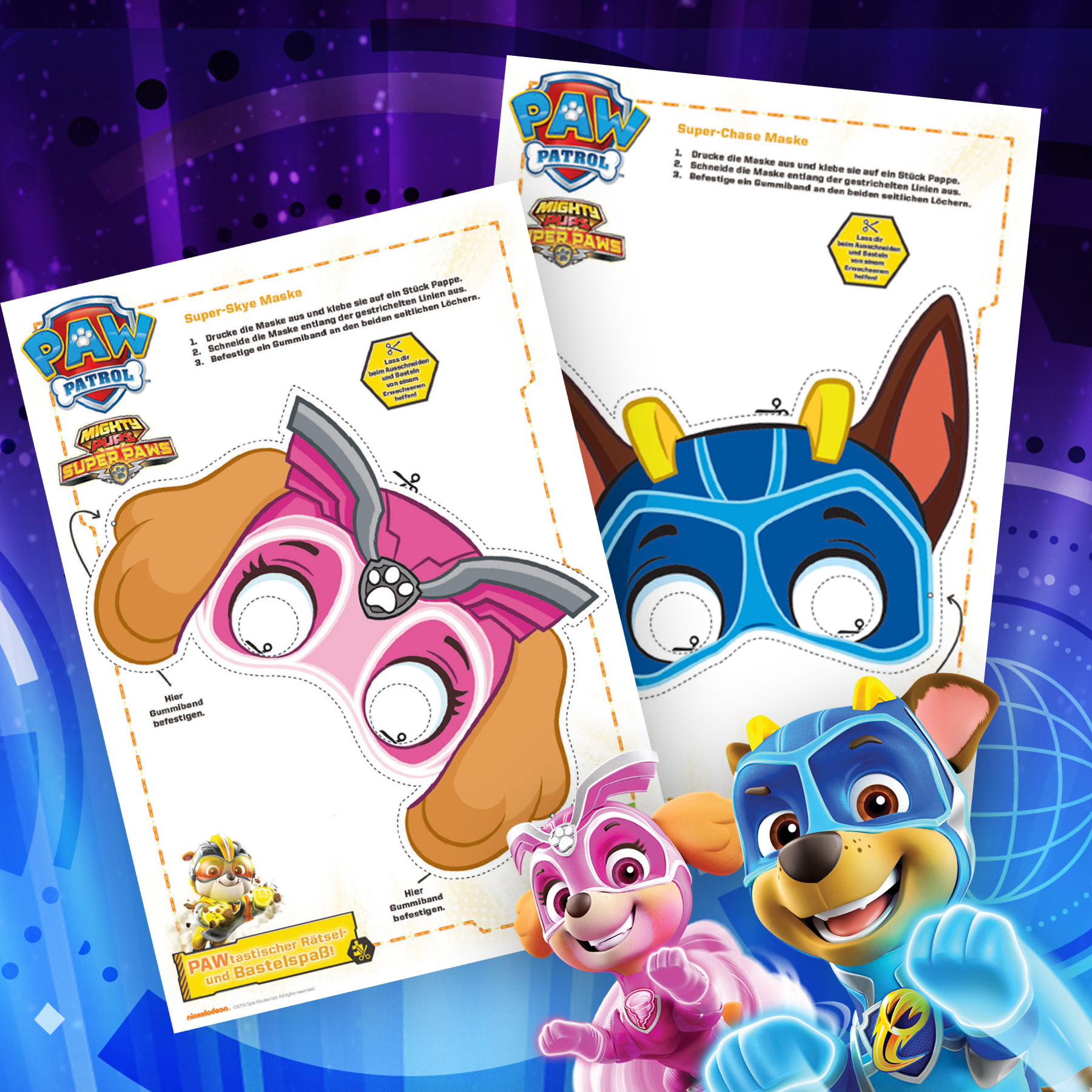 Paw Patrol Basteln Ideen - www.inf-inet.com