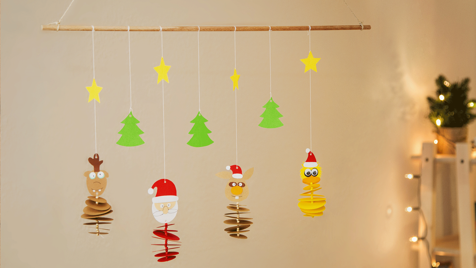 WeihnachtsMobile zum Selbermachen TOGGO Eltern