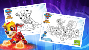Süße PAW Patrol Motive zum Ausdrucken und Ausmalen