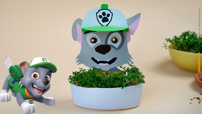 Der PAW Patrol Rockys Kresse Garten