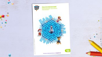 Das PAW Patrol Labyrinth Spiel zum Film