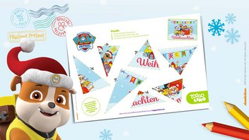 Das PAW Patrol Weihnachts-Puzzle