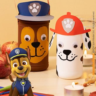 PAW Patrol Chase und Marshall Windlichter zum Nachbasteln