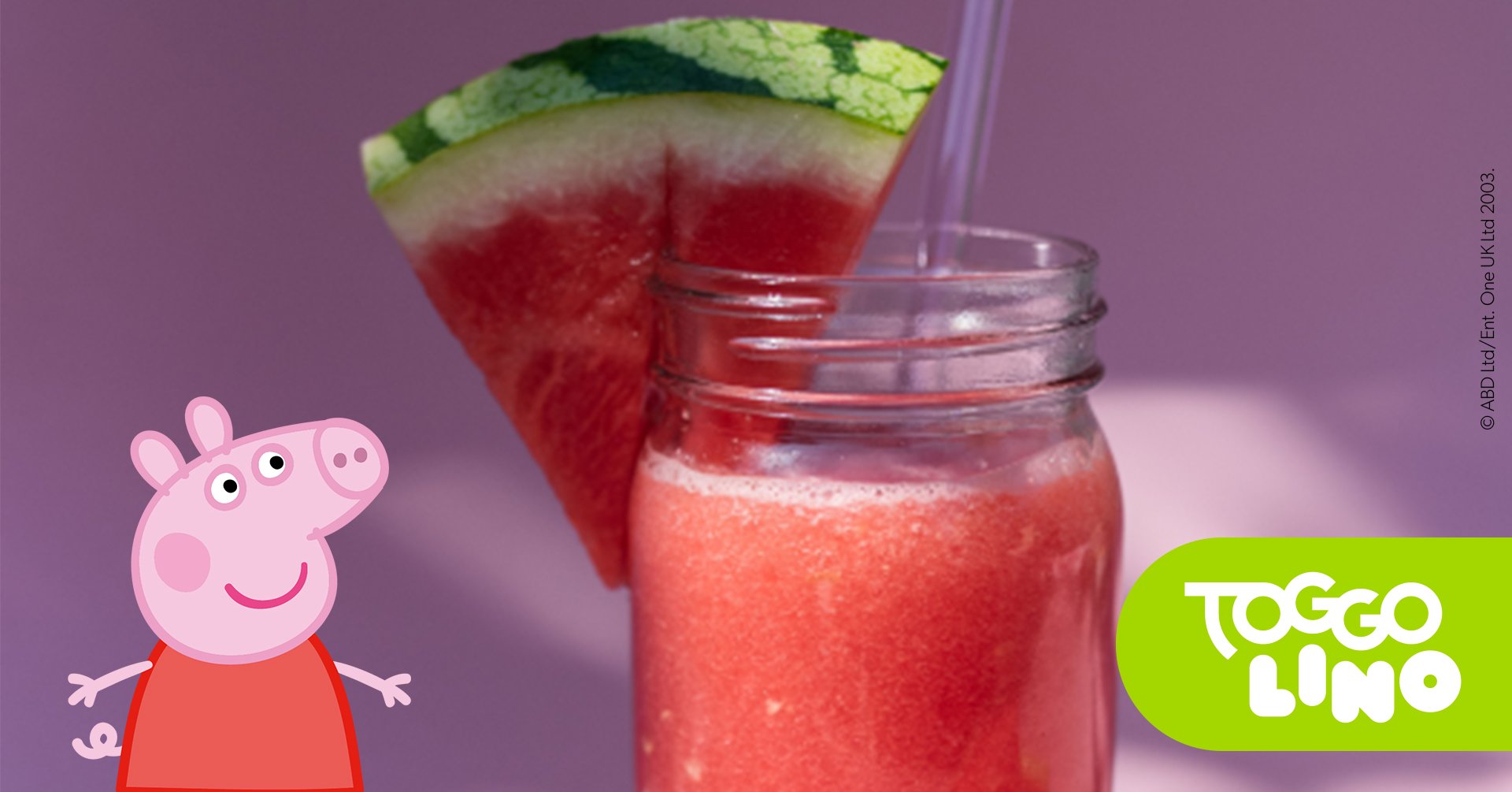 Peppa Pig Wassermelonen-Limonade: Rezept | TOGGO Eltern