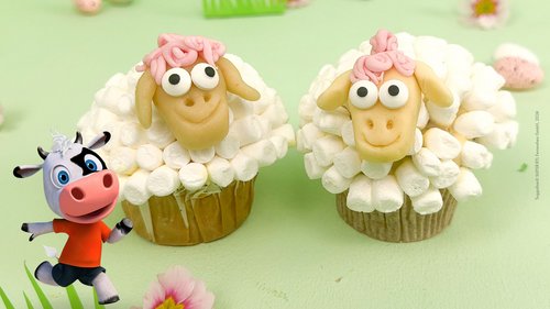 Toggolino Schäfchen-Muffins zum Osterfest.