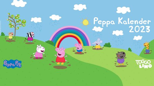 Der Peppa Pig Kalender 2023