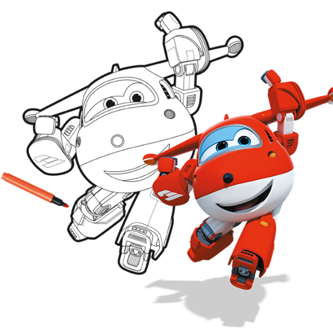 Super Wings Ausmalbilder zum Runterladen TOGGO Eltern