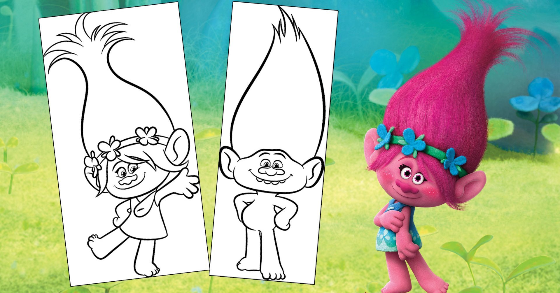 Trolls Ausmalbilder zum Runterladen | TOGGO Eltern