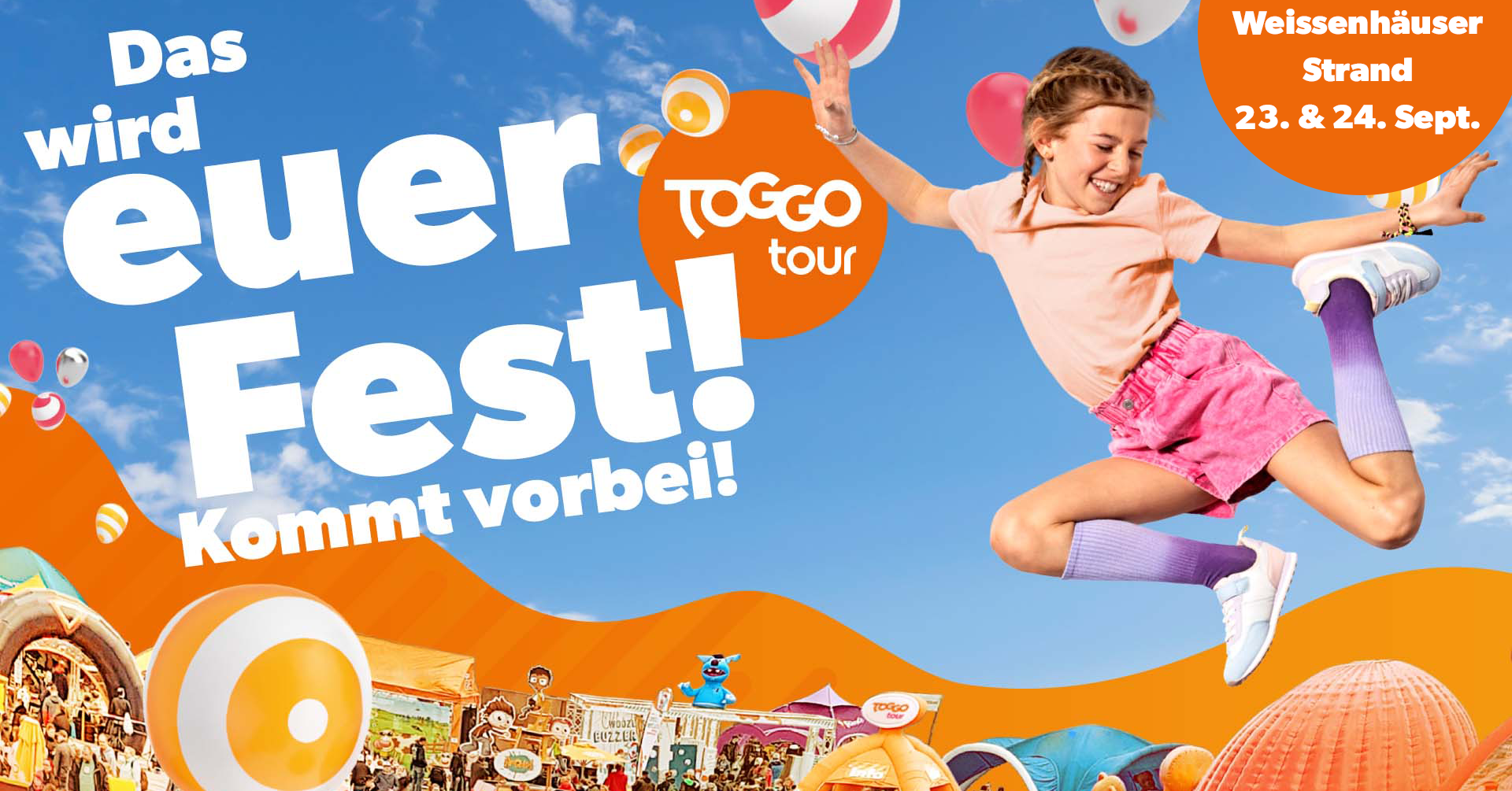 Weissenhäuser Strand auf der TOGGO Tour 2023 TOGGO Eltern
