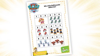 Das lustige PAW Patrol Zählspiel – Wie viele Fellfreunde zählst du?