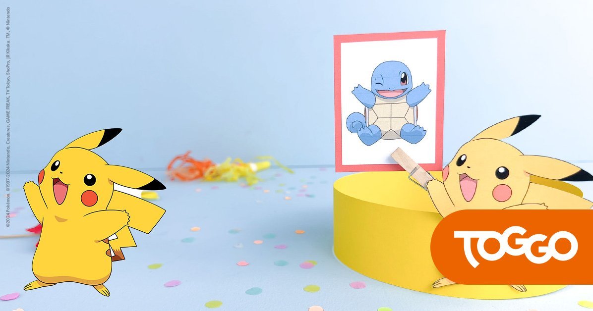 Pokémon Werbinich Spiel Anleitung zum Download TOGGO Eltern