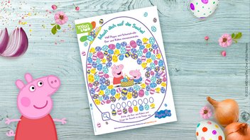 Das witzige Peppa Pig Ostern-Zählspiel – Hilf Peppa und Schorsch alle Eier und Küken einzusammeln