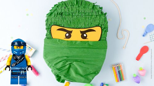 Die tolle Ninjago Piñata zum Nachbasteln