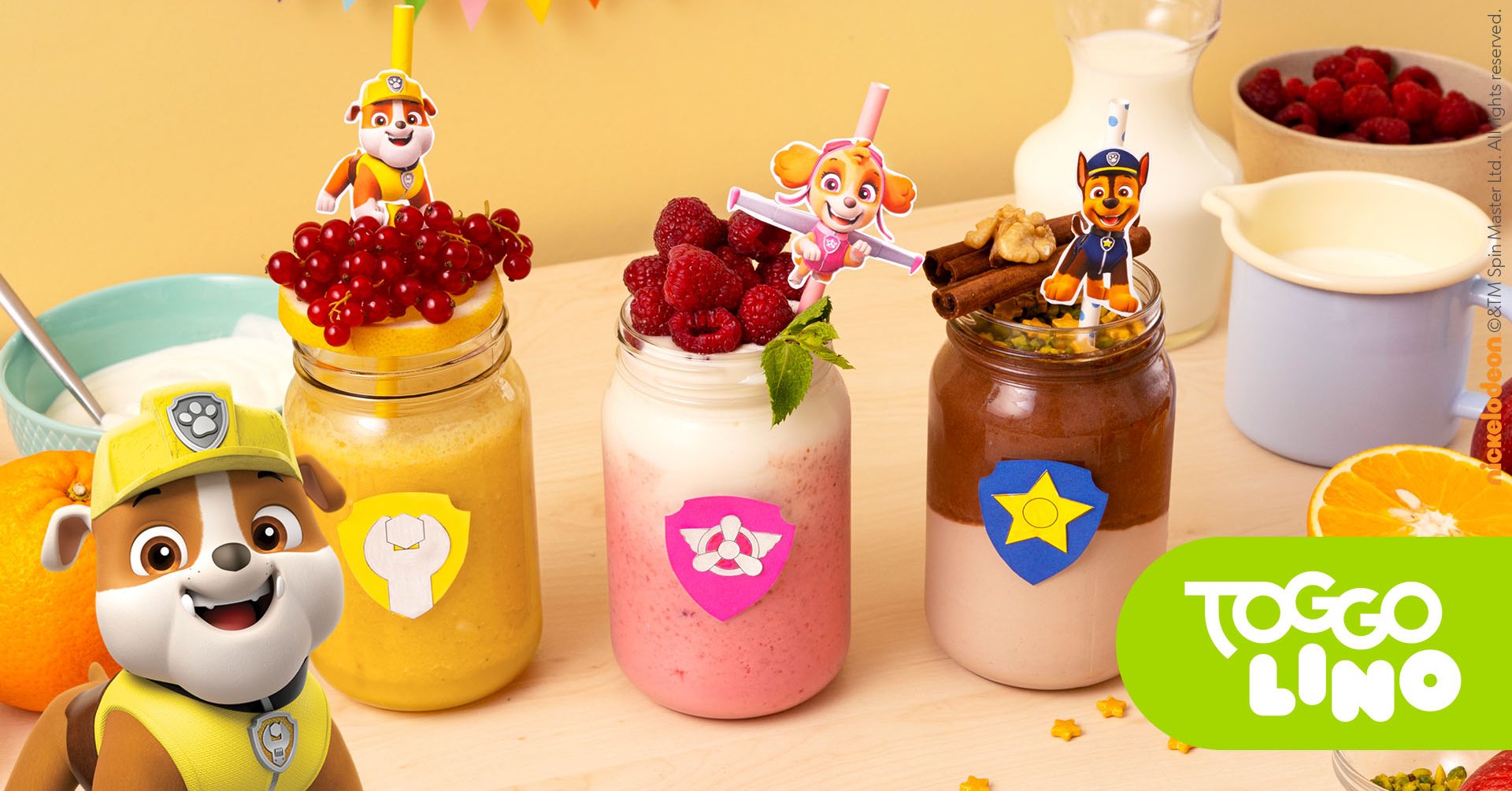 PAW Patrol Smoothies zum Selbermachen TOGGO Eltern