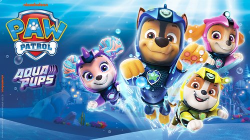 Die PAW Patrol Aqua Pups im Wasser
