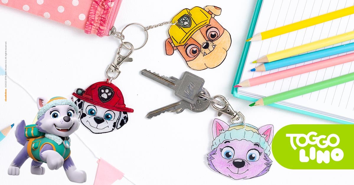 PAW Patrol Schlüsselanhänger zum Selbermachen | TOGGO Eltern