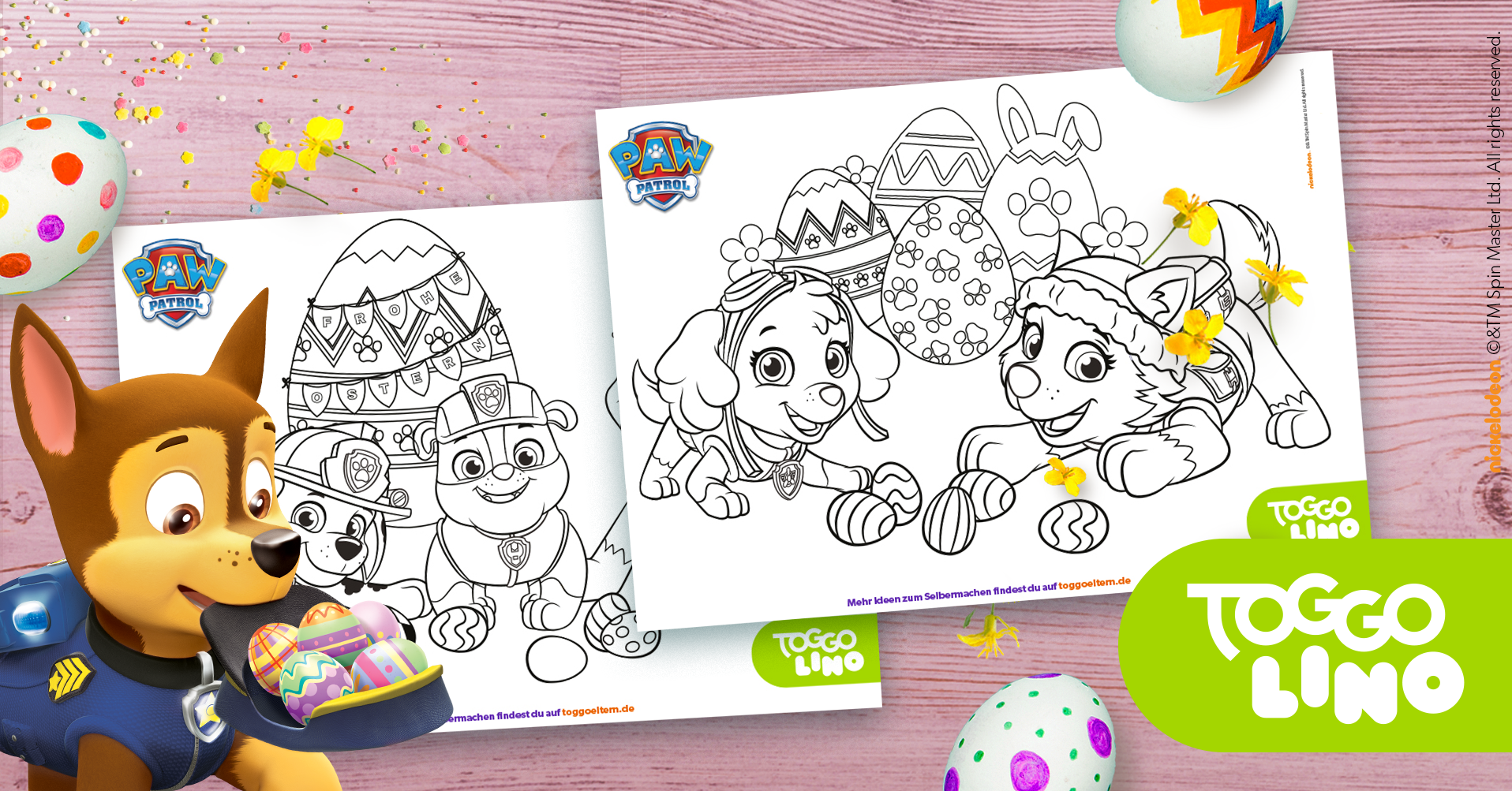 ostern mit der paw patrol