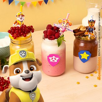 Drei leckere und fruchtige PAW Patrol Smoothies