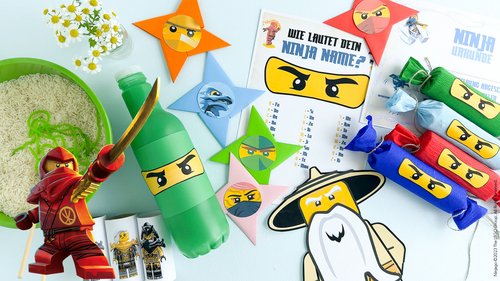 Verschiedene Ninjago-Spiele für den perfekten Ninja-Mottogeburtstag