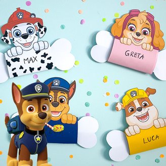 Tolle PAW Patrol Einladungskarten für Geburtstage und andere Partys – Chase, Skye, Marshall und Rubble