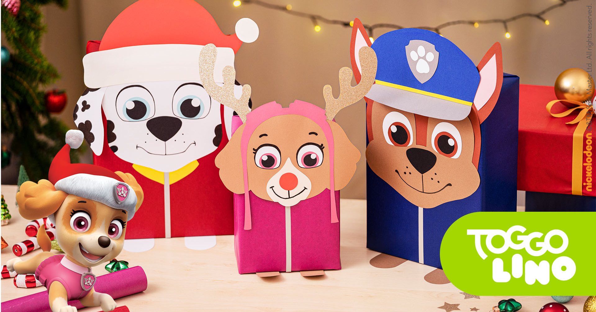 PAW Patrol: Weihnachtliche Verpackungen | TOGGO Eltern