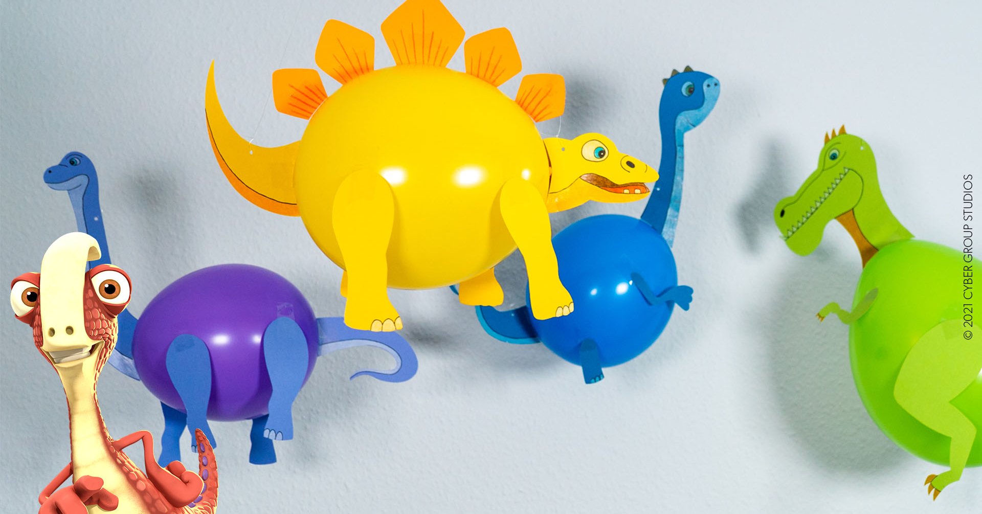 Dinostarke Luftballons zum Selbermachen | TOGGO Eltern