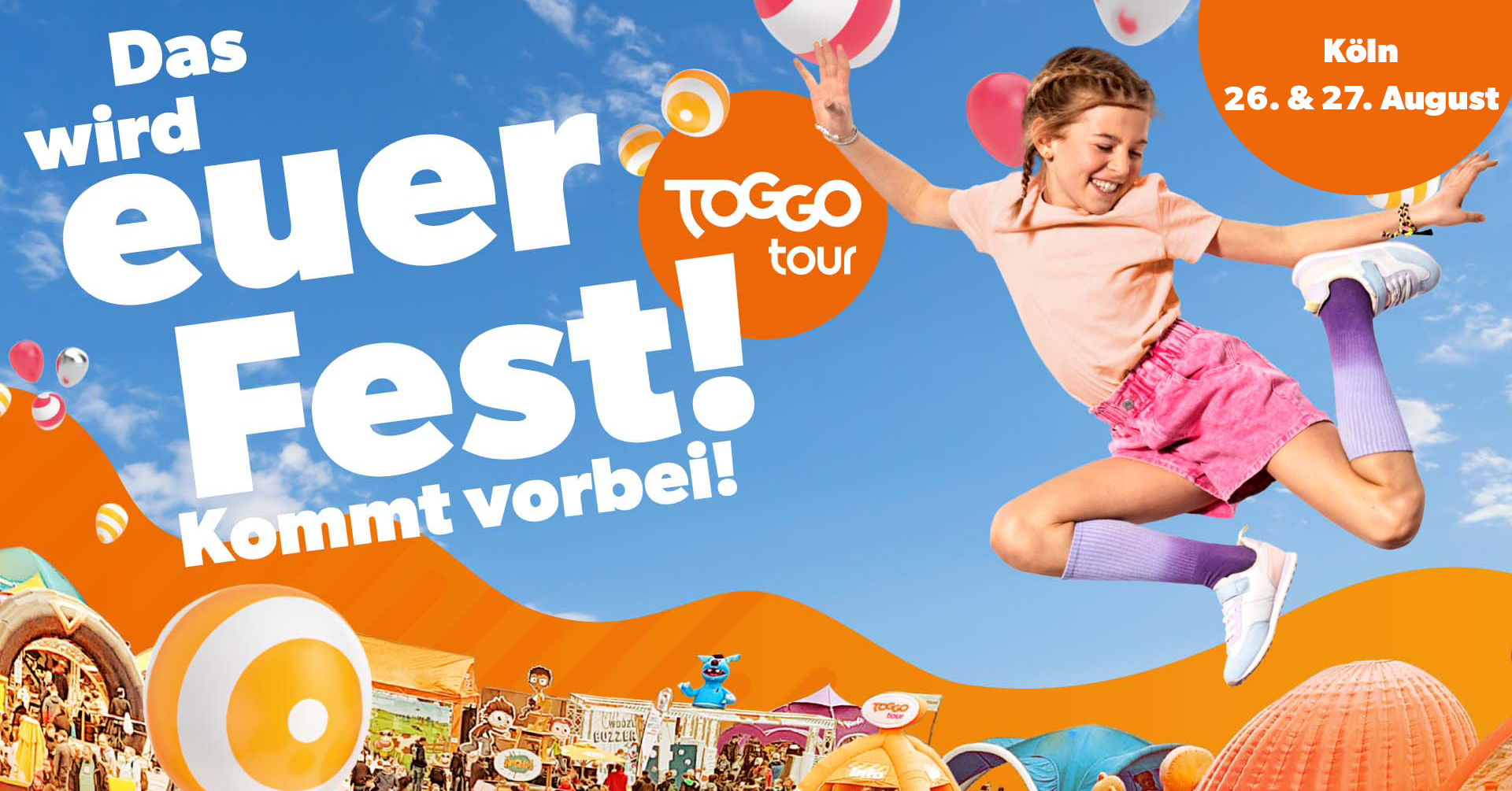 Köln auf der TOGGO Tour 2023 TOGGO Eltern
