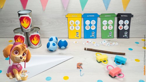 PAW Patrol Olympiade basteln